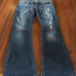 Miss me boot leg jeans